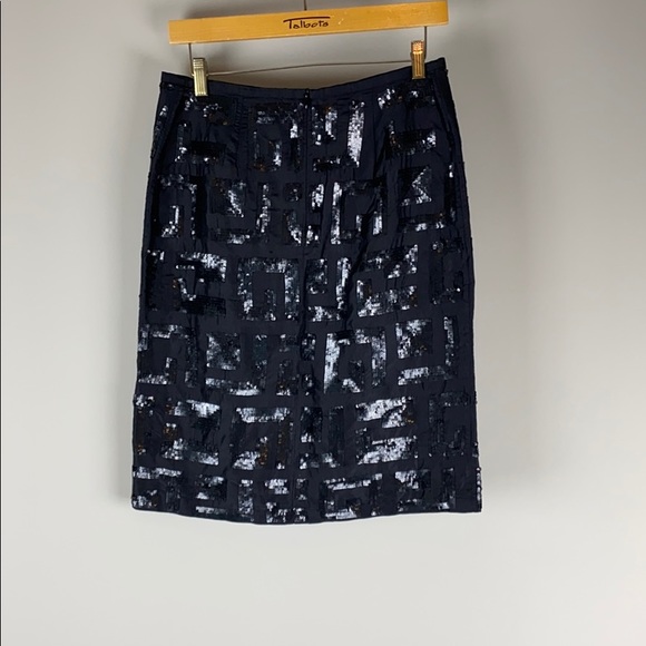 French Connection sequin silk pencil skirt - Picture 3 of 6